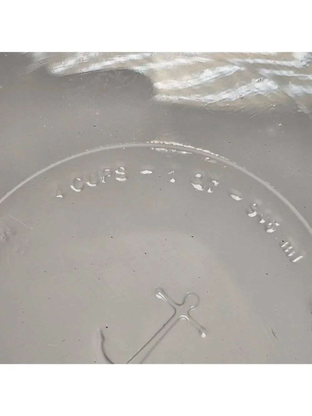 Anchor Hocking Clear Glass Nesting Mixing Bowls Set Of 3 Microwave Safe USA